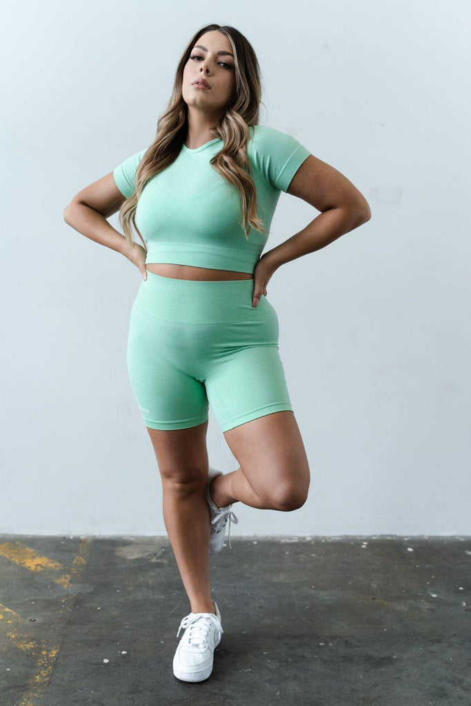 Lime Crop Top - Sena Active
